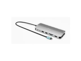 I-TEC USB-C Metal Nano Dock 3xNäyttö+PD