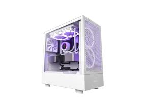 NZXT PC kotelo H5 Flow midi torni valkoinen