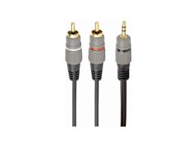 GEMBIRD 3,5 mm stereoliitin 2xRCA-liittimeen