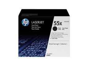 HP Laserjet CE255X musta kaksoispakkaus