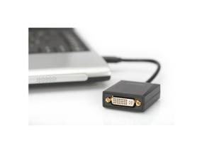 DIGITUS USB 3.0 - DVI-sovitintulo USB