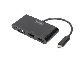 DIGITUS DA-70859 Näytönohjain HDMI/DP