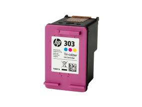 Kolmivärinen HP 303 mustepatruuna