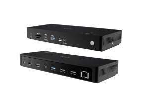 I-TEC Thunderbolt4 3x näyttö DS+PD 96W
