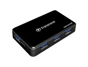 TRANSCEND ulkoinen USB3.0 4-porttinen HUB