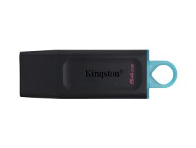 Muistitikku KINGSTON 64GB  USB 3.2 Exodia Black + Teal