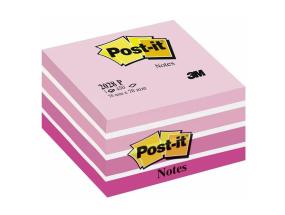 Viestilappukuutio 76x76 2028P pink pastel 400 arkkia