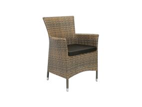 Tuoli WICKER-1 61x58xH86cm, cappuccino