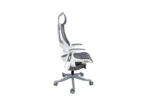 Tietokonetuoli/työtuoli WAU 70x70xH112-129cm, runko harmaa/valkoinen
