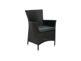 Tuoli WICKER-1 61x58xH86cm, musta