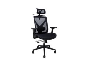 Tietokonetuoli/toimistotuoli MIKE 64x65xH110-120cm, musta