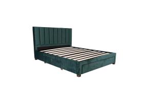 GRACE sänky 160x200cm, ilman patjaa, vihreä