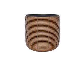 Kukkaruukku WICKER D35xK36cm, ruskea