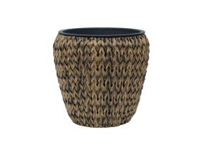 Kukkaruukku WICKER 36x36xH36cm, ruskea