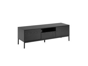 TV-pöytä SEAFORD, 140x40xH45cm, 1 laatikko, musta
