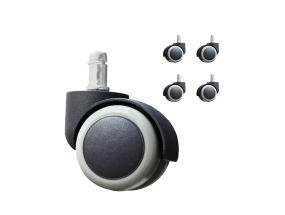 Tuolipyörät, 5 kpl, D50mm, ilman jarruja