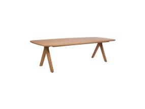 Pöytä ROCA 280x110xH76cm, teak-puu