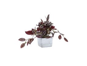 Keinotekoinen kasvi GREENLAND H18cm seeprakukka saviruukussa