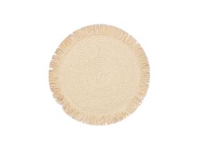 Pöytämatto LONDON D38cm valkoinen