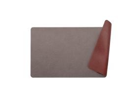 Pöytämatto MATRIX 30x45cm beige/punaruskea