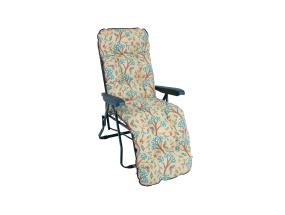 Lamami tuoli BADEN-BADEN beige kuvioitu kansi