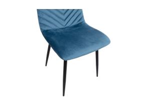 Tuoli BRIE 45x53xH89cm, sininen sametti