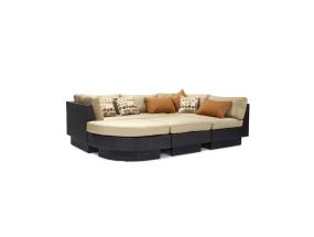 Sohvasarja STELLA, tummanruskea