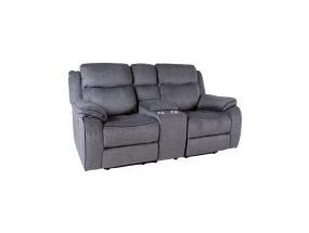 Sohva GENTRY 2-istuttava manuaalinen lepotuoli 190x98xH104cm, harmaa