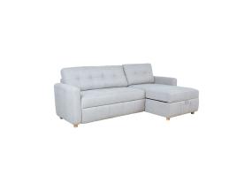 Kulmasohva WAIOLA 226x84/143xH90cm, harmaa