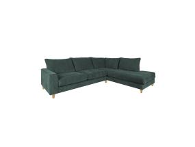 Kulmasohva LAYLA PN 265x94x208xH90cm, vihreä