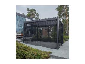 Markiisin sivuverhot MIRADOR 3x3m, tekstiiliä