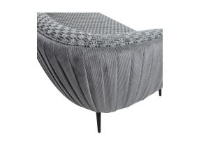 Sohva ACCENT 3-istuttava, harmaa, 179x80xH74cm, puu, vaneri, polyesterikangas