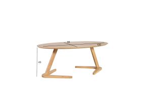 Sohvapöytä LANA 120x60xH45cm, tammi