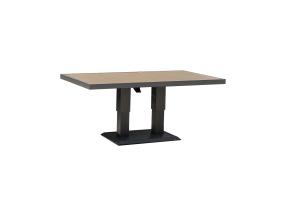 Pöytä PARKER 150x90xH52-75cm, harmaa