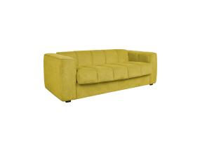 Sohvasänky STELLA jousipatjalla 206x94xH70cm, keltainen