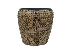 Kukkaruukku WICKER 46x46xH46cm, ruskea