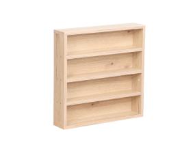 Hylly LESTER 48x10xH47,5cm, vaalea melamiini