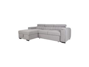 Kulmasohva ODELIA VN 252x165xH82/100cm, harmaa