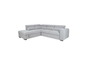 Kulmasohva ODELIA-2 VN 263x227xH81/97cm, harmaa