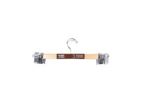 Ripustimet hameen 3kpl/setti, puuta, luonnollinen