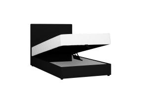 Mannermainen sänky LEIKO 120x200cm, musta