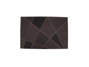 Pöytämatto TEXTILE 30x45cm, ruskea neliö