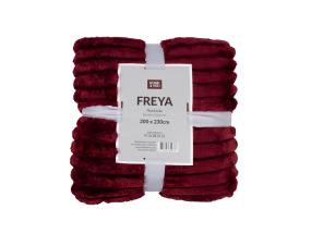 Pleed FREYA XL 200x230cm, tummanpunainen