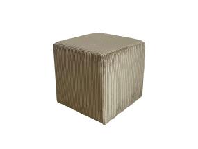 Tumba PAULA 41x41xH40,5cm, harmaa-beige