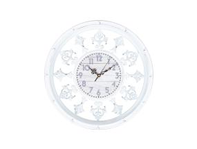 Tina kello ORNAMENTTI D44cm, valkoinen