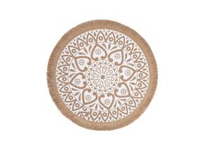 Pöytämatto SOL, valkoinen kuvio, sekoitus