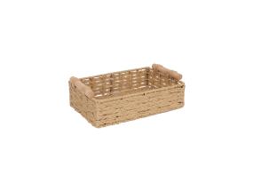 Basket MAX SARA 30x19xH10cm, vaaleanruskea punos