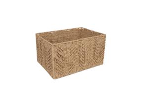 Basket MAX SARA 40x29xH22cm, vaaleanruskea punos