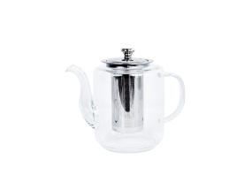 MANON 1,2L teekannu siivilällä, hopeinen viimeistely