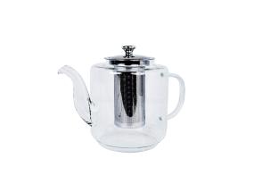 MANON 1.5L teekannu siivilällä, hopeinen viimeistely